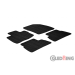 Original Gledring Passform Fußmatten Gummimatten 4 Tlg. - Honda Civic 2006-2011/5 Türig